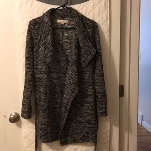 Loft tie waist coatigan